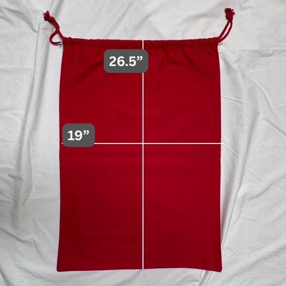 π Large Canvas Christmas Gift Sack β NWOT π - Picture 3 of 3